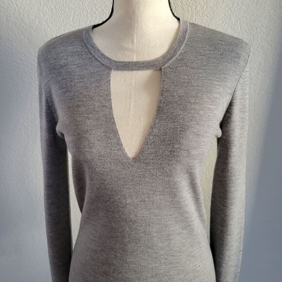 Barbara Bui wool Grey Italian sweater pullover M - Picture 9 of 9